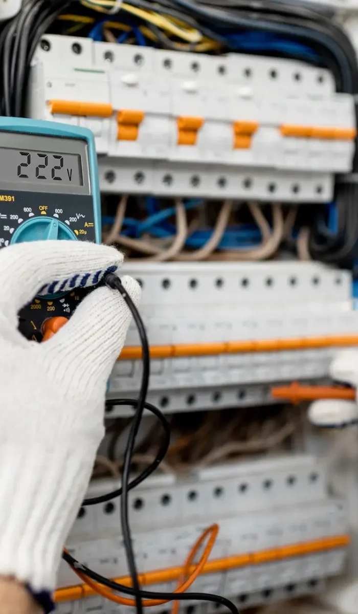 Installing or repairing electrical panel